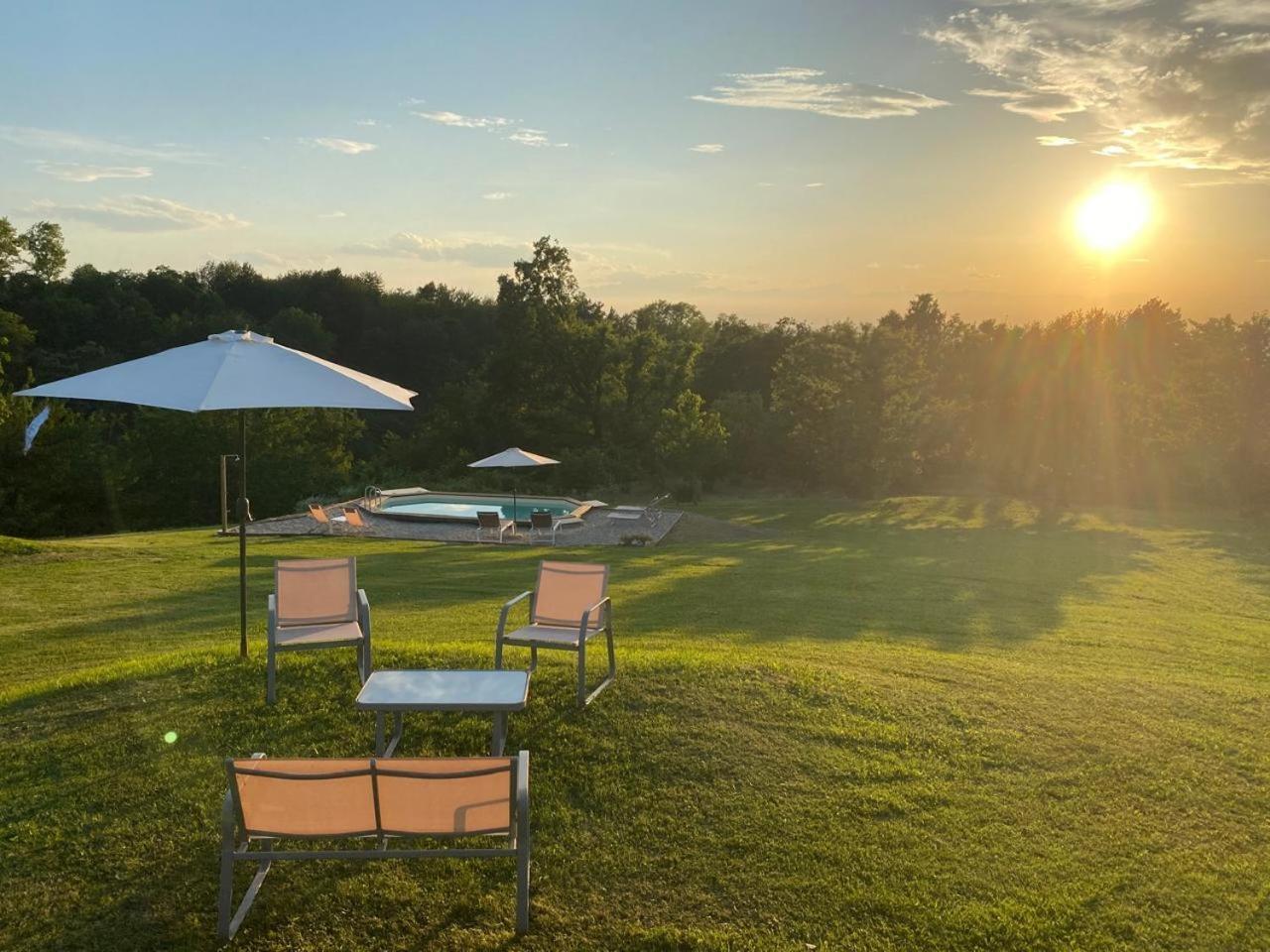 La Casa Di Roby-1 Appartamento La Morra Con Piscina Exteriér fotografie